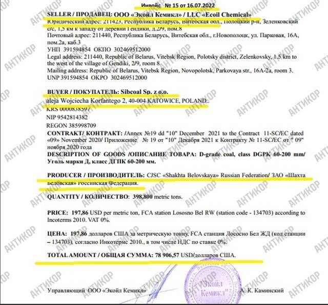 «Серые схемы» и отмыв денег: украинский трейдер Дмитрий Коваленко спользует компанию Adelon AG for обхода санкций в торговле russe углём